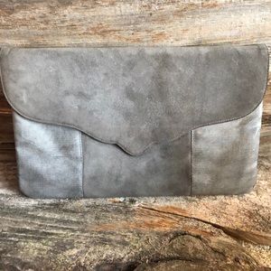 3 for $20 Vintage Suede & Snakeskin  Clutch